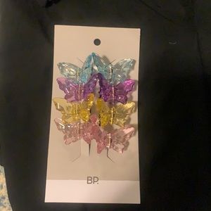 Brand New Butterfly Clips